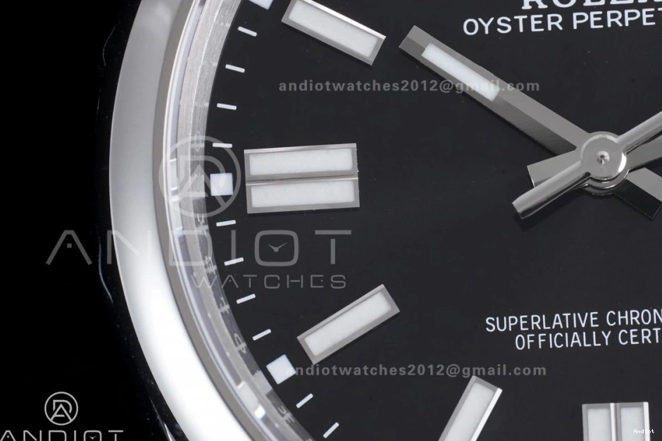 Oyster Edition 41mm Dial DD3230 Black VSF 904L Perpetual V2 124300 Best Steel 1:1 0326